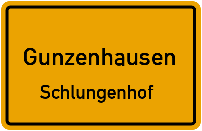 Straßenverzeichnis Gunzenhausen Schlungenhof