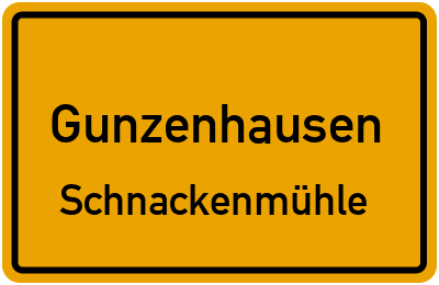 Straßenverzeichnis Gunzenhausen Schnackenmühle