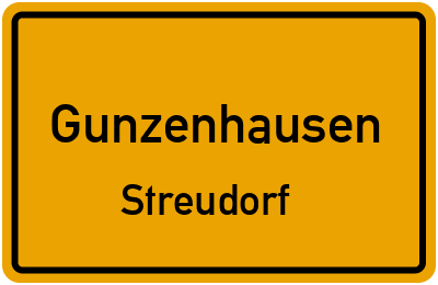 Straßenverzeichnis Gunzenhausen Streudorf