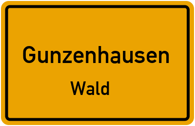Straßenverzeichnis Gunzenhausen Wald