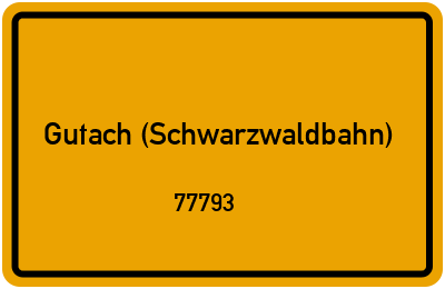 77793 Gutach (Schwarzwaldbahn)