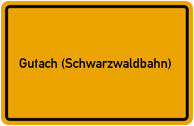 Wo liegt Gutach (Schwarzwaldbahn)?