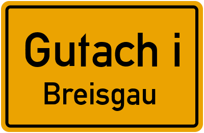 Branchenbuch Gutach i. Breisgau, Baden-Württemberg