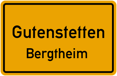 Straßenverzeichnis Gutenstetten Bergtheim