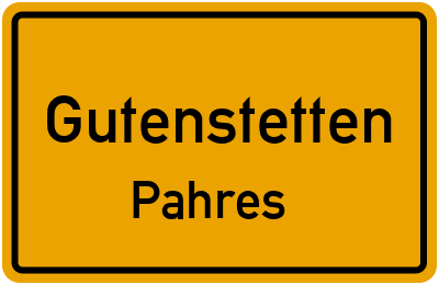 Straßenverzeichnis Gutenstetten Pahres