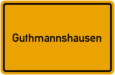 Guthmannshausen in Thüringen