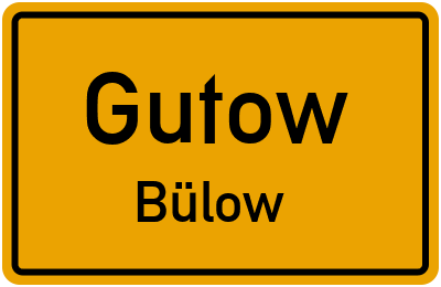 Straßenverzeichnis Gutow Bülow