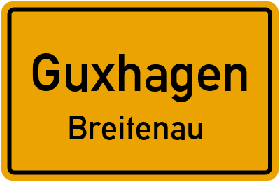 Straßenverzeichnis Guxhagen Breitenau