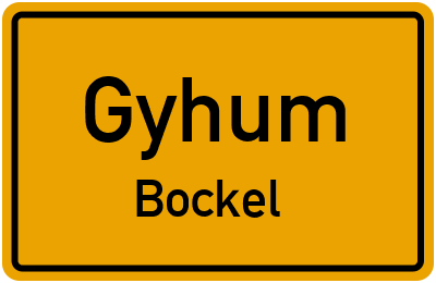 Straßenverzeichnis Gyhum Bockel