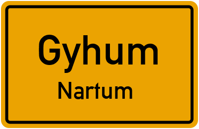 Straßenverzeichnis Gyhum Nartum