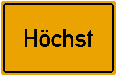 Branchenbuch Höchst, Hessen