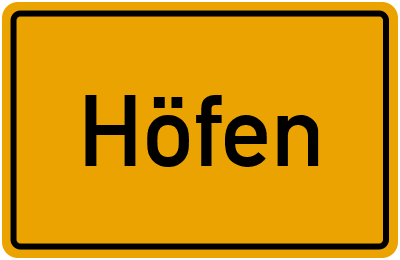 Branchenbuch Höfen, Baden-Württemberg