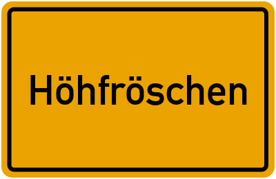 Branchenbuch Höhfröschen, Rheinland-Pfalz