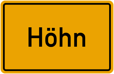Höhn in Rheinland-Pfalz