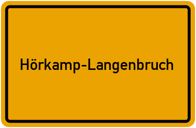 Hörkamp-Langenbruch in Niedersachsen