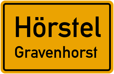 Straßenverzeichnis Hörstel Gravenhorst