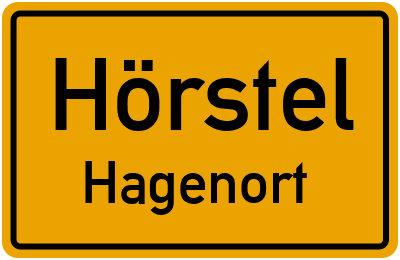 Straßenverzeichnis Hörstel Hagenort