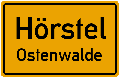 Straßenverzeichnis Hörstel Ostenwalde