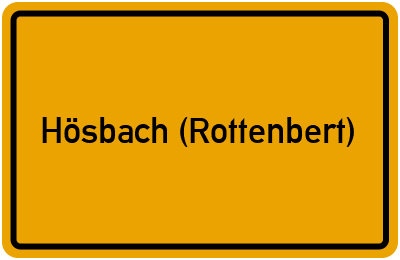 Branchenbuch Hösbach (Rottenbert), Bayern