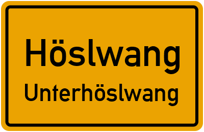 Straßenverzeichnis Höslwang Unterhöslwang