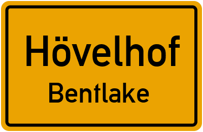 Straßenverzeichnis Hövelhof Bentlake