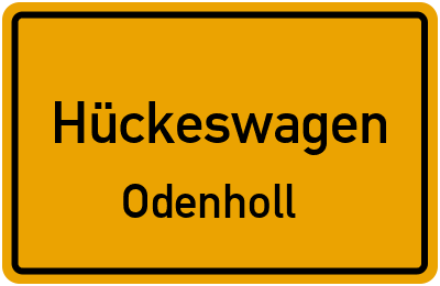 Straßenverzeichnis Hückeswagen Odenholl