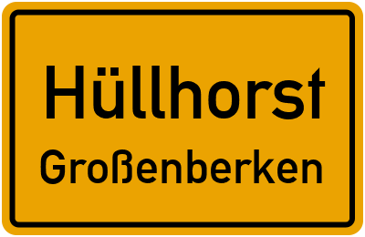 Straßenverzeichnis Hüllhorst Großenberken