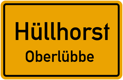 Straßenverzeichnis Hüllhorst Oberlübbe