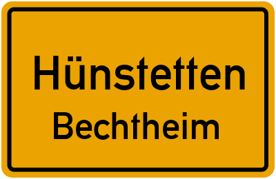 Straßenverzeichnis Hünstetten Bechtheim