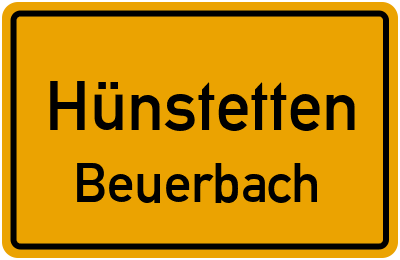 Straßenverzeichnis Hünstetten Beuerbach