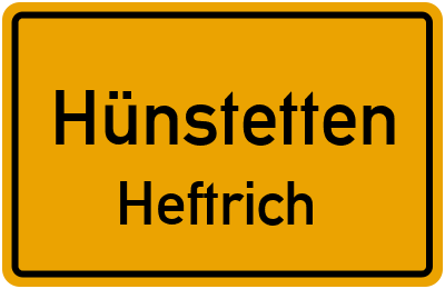 Straßenverzeichnis Hünstetten Heftrich