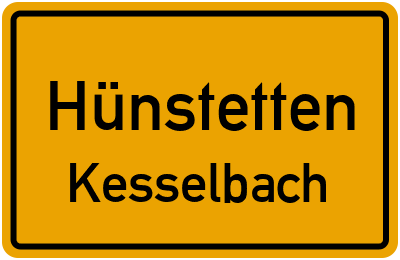 Straßenverzeichnis Hünstetten Kesselbach