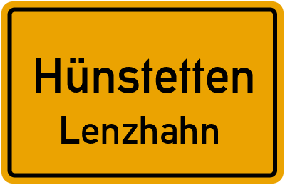 Straßenverzeichnis Hünstetten Lenzhahn