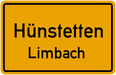 Straßenverzeichnis Hünstetten Limbach