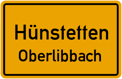 Straßenverzeichnis Hünstetten Oberlibbach