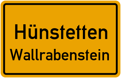 Straßenverzeichnis Hünstetten Wallrabenstein
