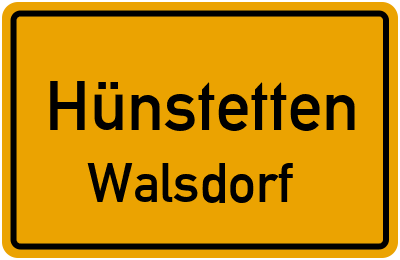 Straßenverzeichnis Hünstetten Walsdorf
