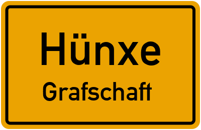 Straßenverzeichnis Hünxe Grafschaft