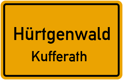 Straßenverzeichnis Hürtgenwald Kufferath