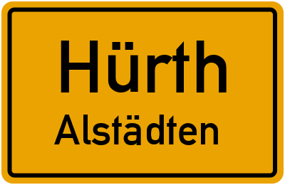 Straßenverzeichnis Hürth Alstädten