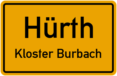 Straßenverzeichnis Hürth Kloster Burbach