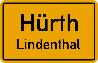 Straßenverzeichnis Hürth Lindenthal