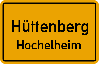 Straßenverzeichnis Hüttenberg Hochelheim