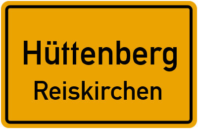 Straßenverzeichnis Hüttenberg Reiskirchen