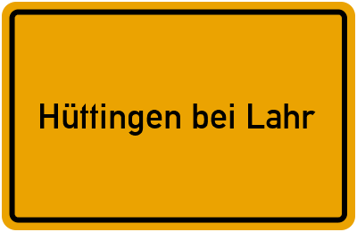 Branchenbuch Hüttingen bei Lahr, Rheinland-Pfalz