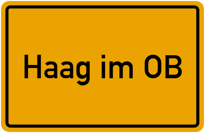 Haag im OB