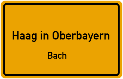 Haag in Oberbayern