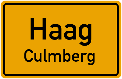 Straßenverzeichnis Haag Culmberg