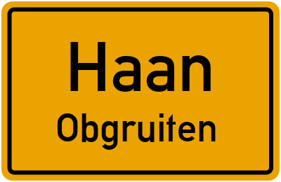 Straßenverzeichnis Haan Obgruiten