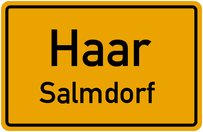 Straßenverzeichnis Haar Salmdorf